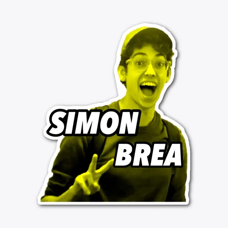 "Simon Brea" Sticker